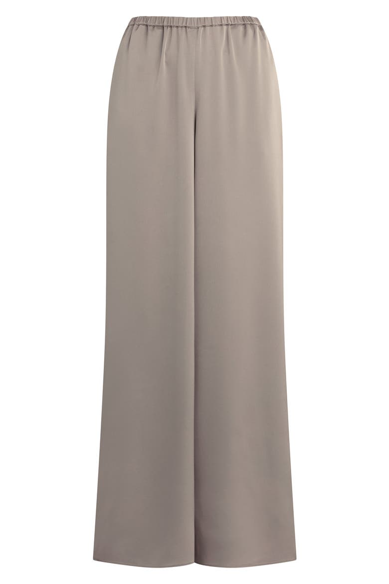 The Everything Satin Wide Leg Pants, Alternate, color, SOFT TAUPE