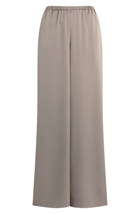 The Everything Satin Wide Leg Pants