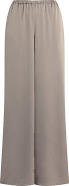 Favorite Daughter The Everything Satin Wide Leg Pants