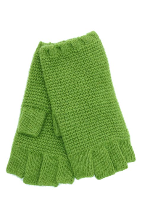 Fingerless Cashmere Gloves