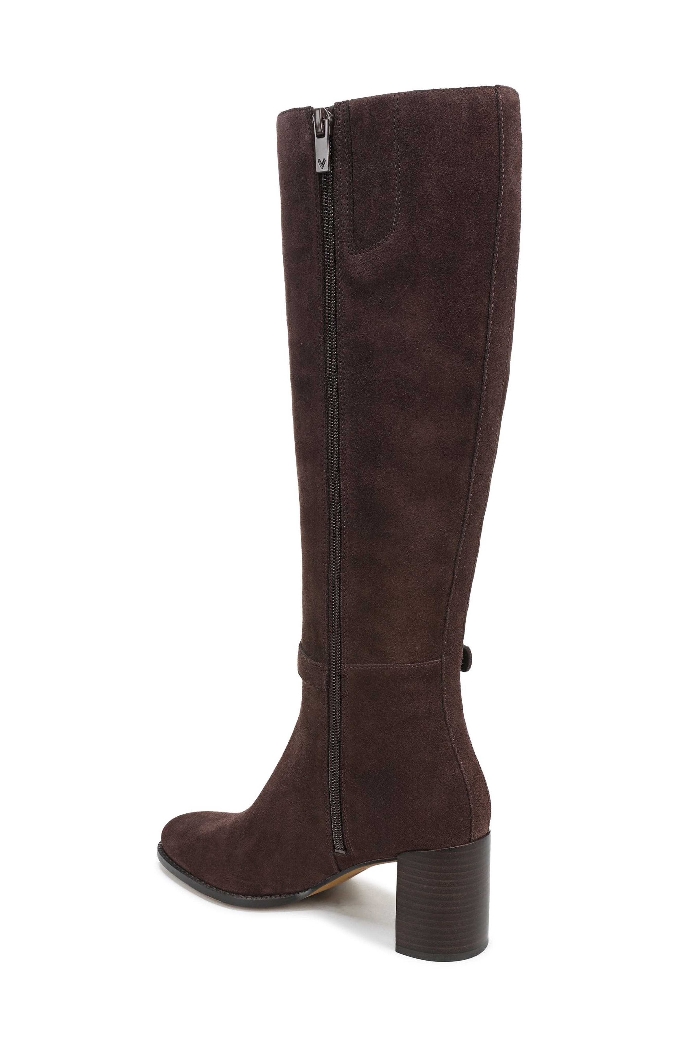 Valora Knee High Boot, Alternate, color, CHOCOLATE GANACHE