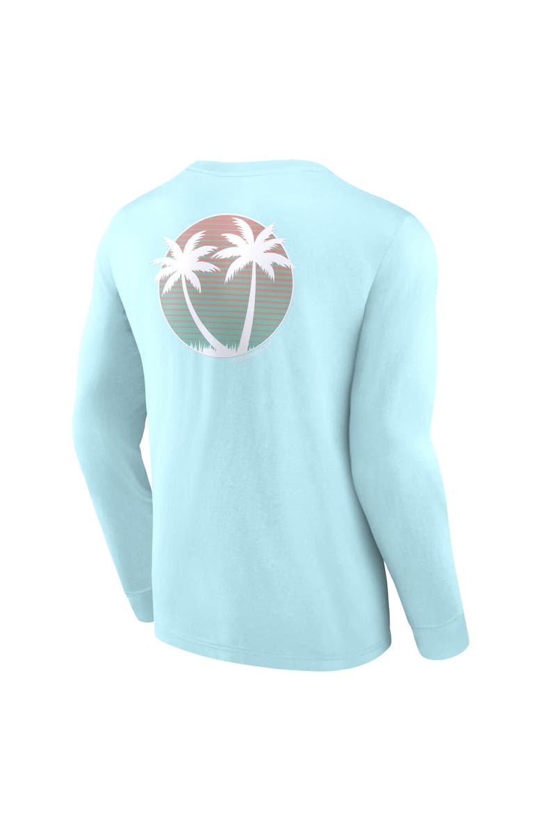 FANATICS Men's Fanatics Branded Aqua Formula 1 Merchandise Beach Club Long Sleeve T-Shirt, Alternate, color, 