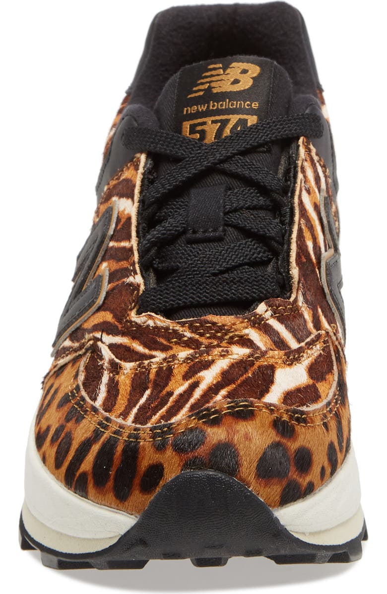 New Balance 574 Genuine Calf Hair Sneaker, Alternate, color,