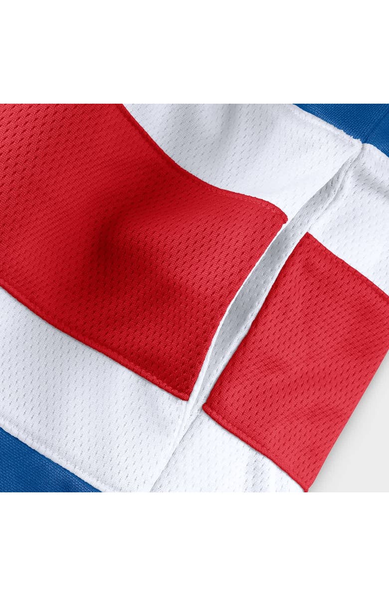 FANATICS Men
s Fanatics Blue New York Rangers Prime Time Fleece Hoodie, Alternate, color, Blue