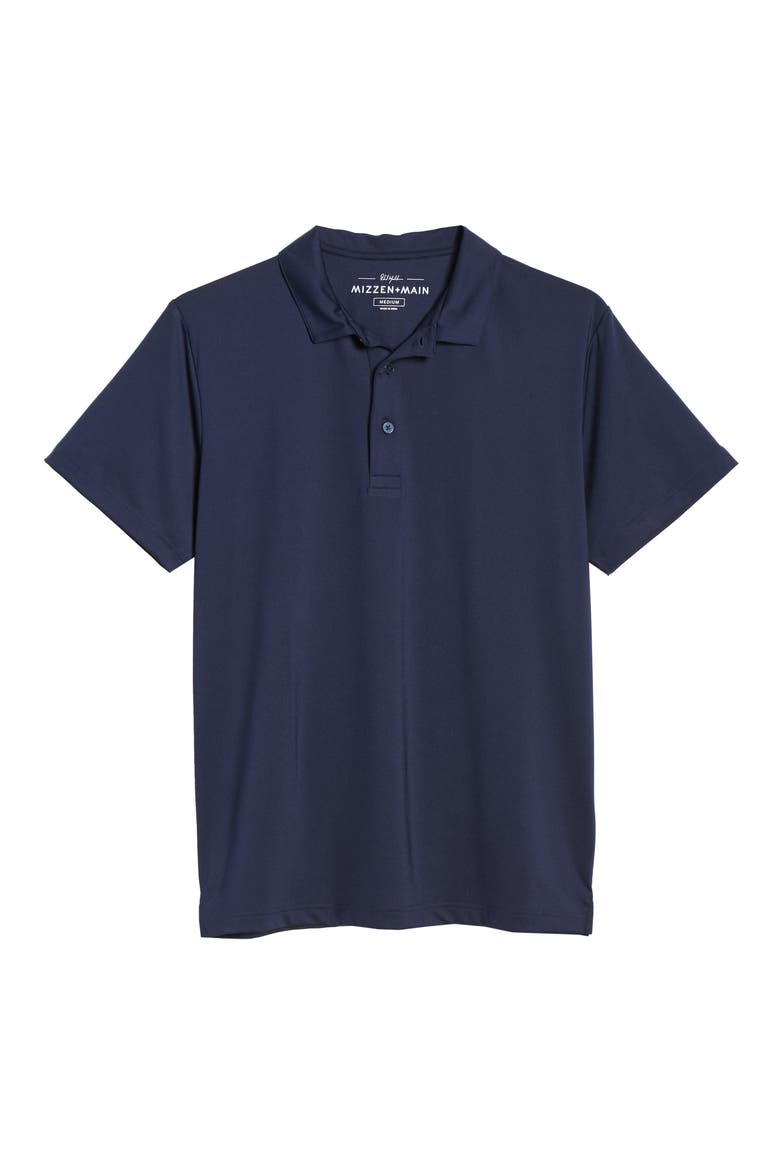 Phil Mickelson Performance Golf Polo, Alternate, color, NAVY SOLID