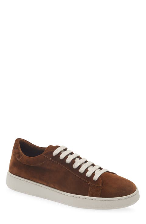 Suede Low Top Sneaker