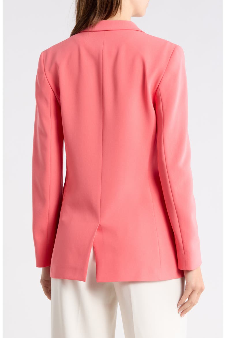 Jocaluah One-Button Blazer, Alternate, color, DARK PINK