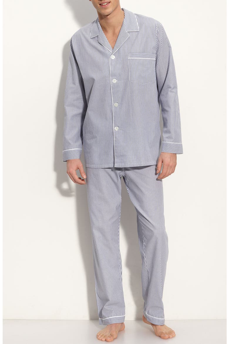 Cotton Pajamas, Main, color, NAVY