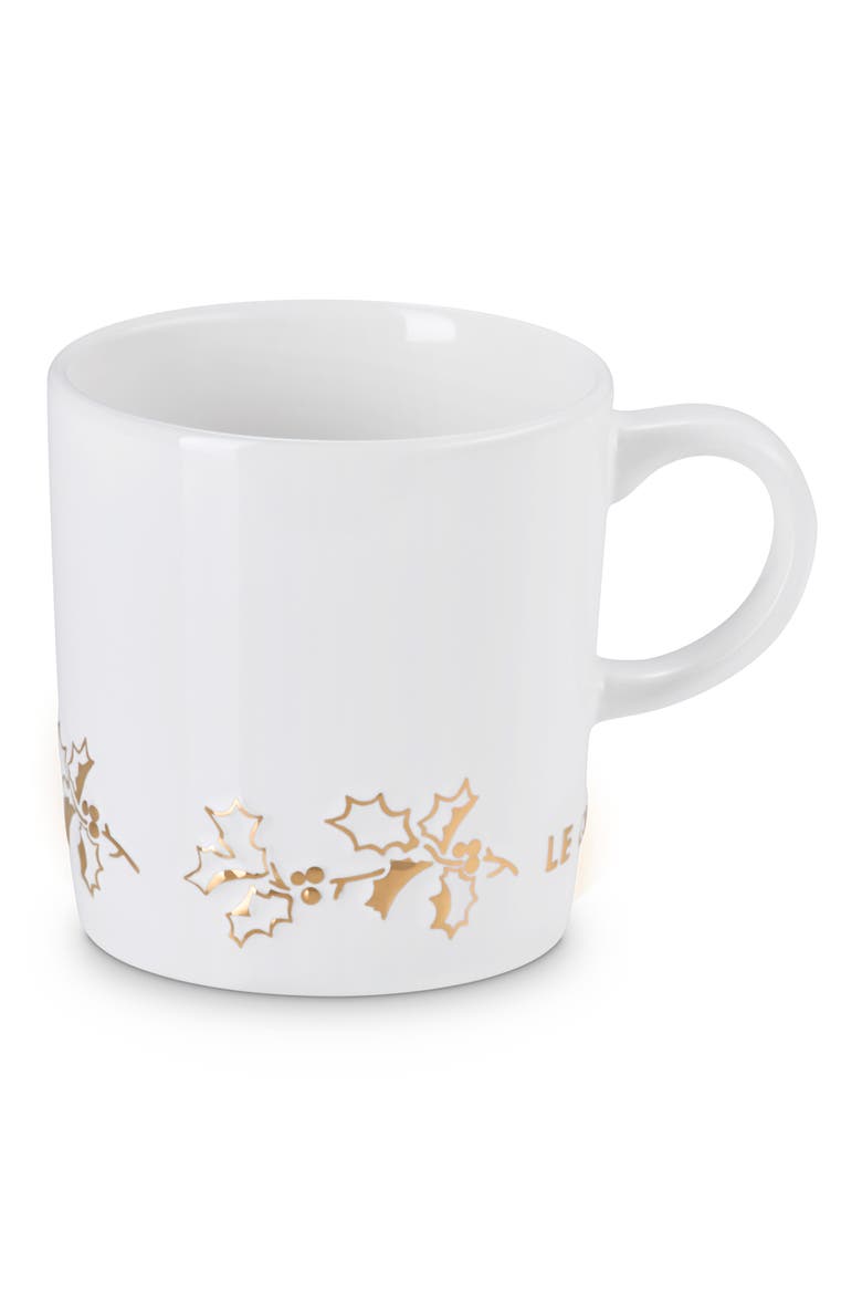 Holly Collection Mug, Alternate, color, WHITE