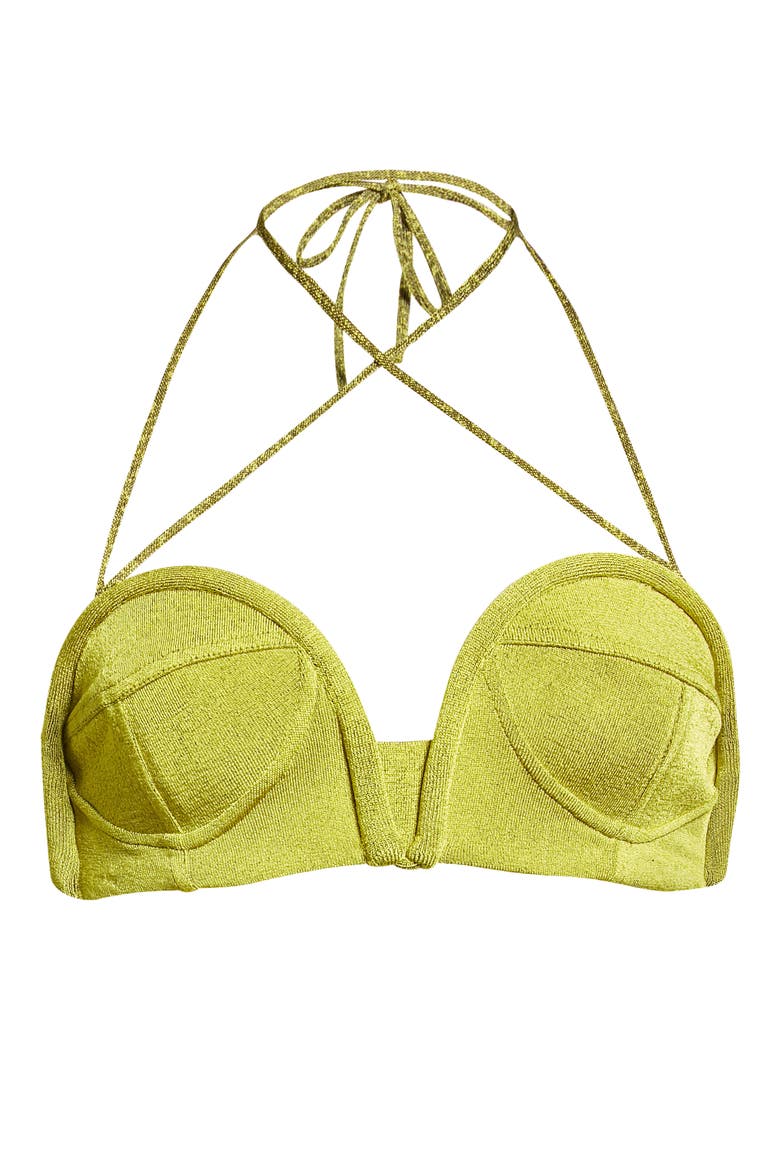 Upside Down Bra Top (Nordstrom Exclusive), Alternate, color, JUICE