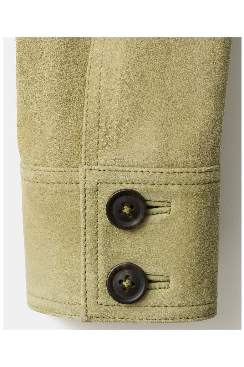 Suede Jacket, Alternate, color, PASTEL GREEN