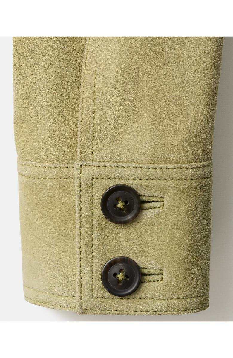 MANGO Suede Jacket, Alternate, color, 