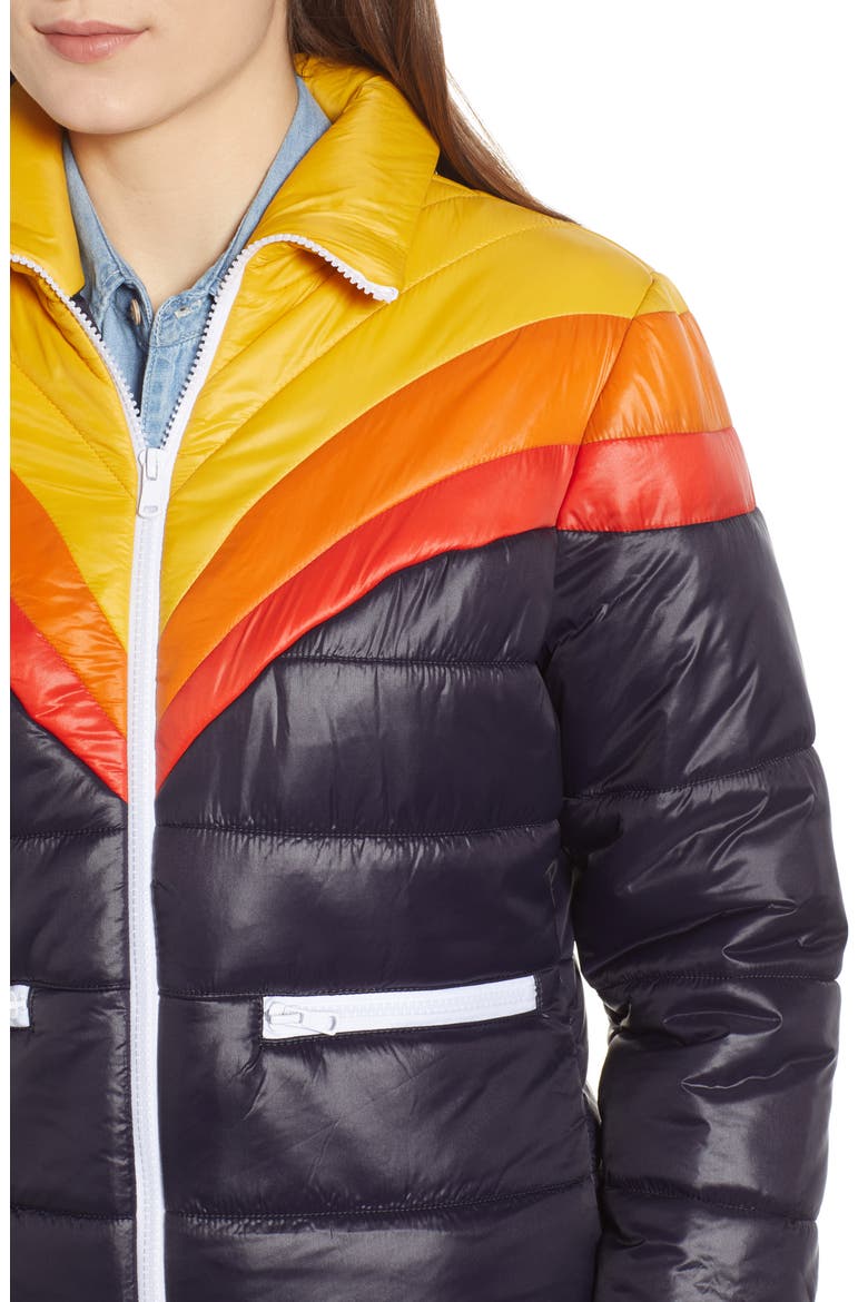 Early Riser Puffer Coat, Alternate, color, STRANGER THINGS HAPPEN