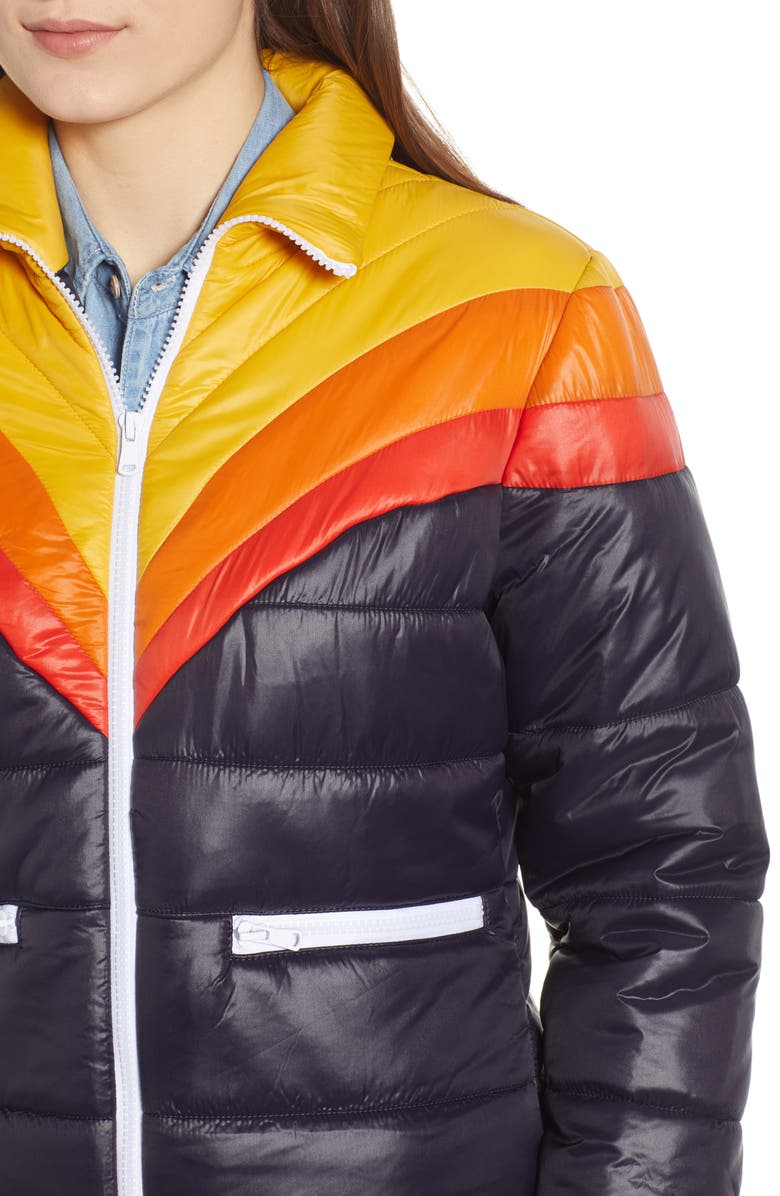 MOTHER Early Riser Puffer Coat, Alternate, color, 