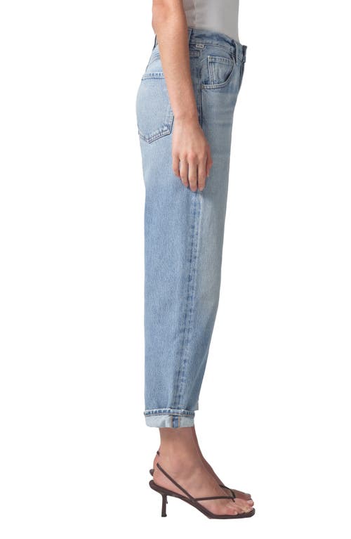 Citizens Of Humanity Dahlia Bow Leg Baby Roll Jeans In Ribbon