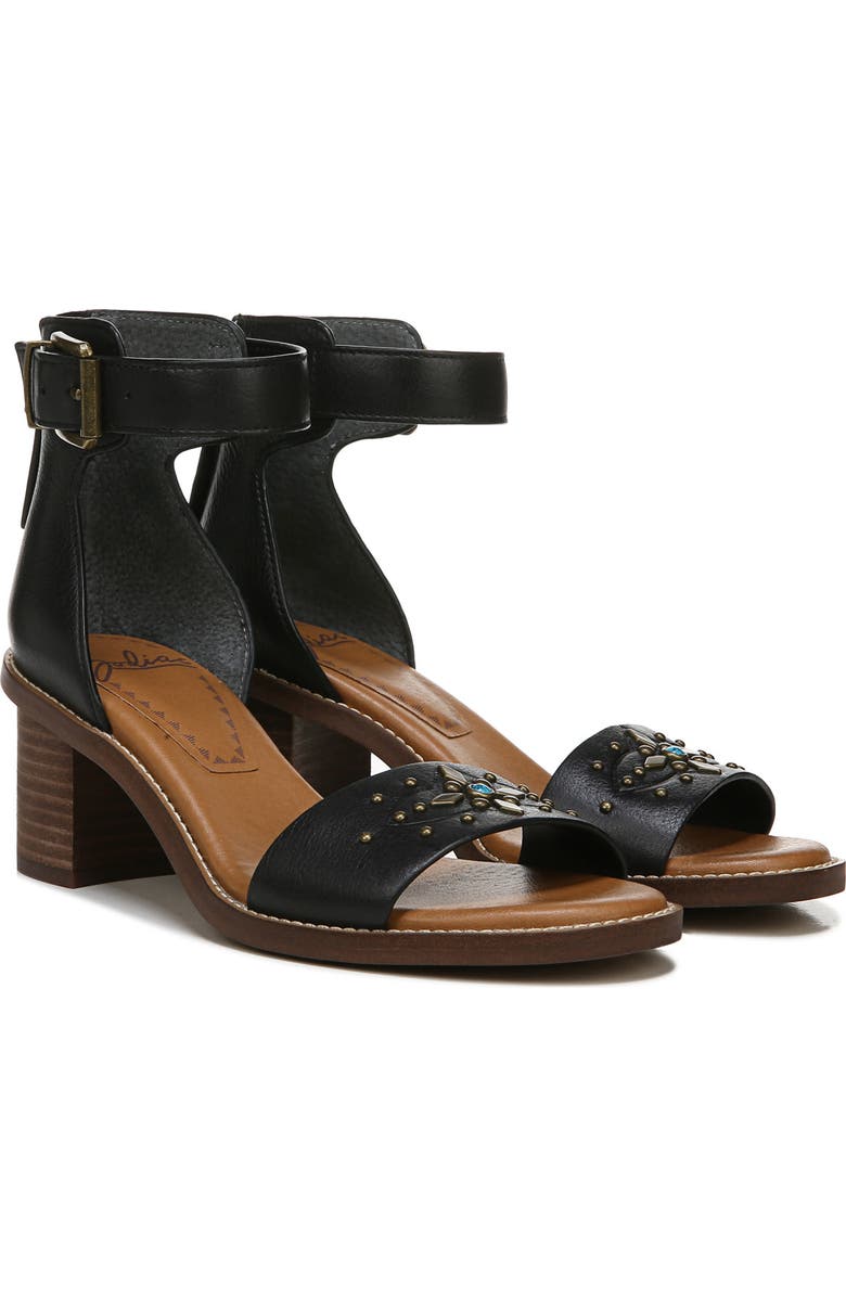 Zodiac Isla Studded Block Heel Sandal, Alternate, color,