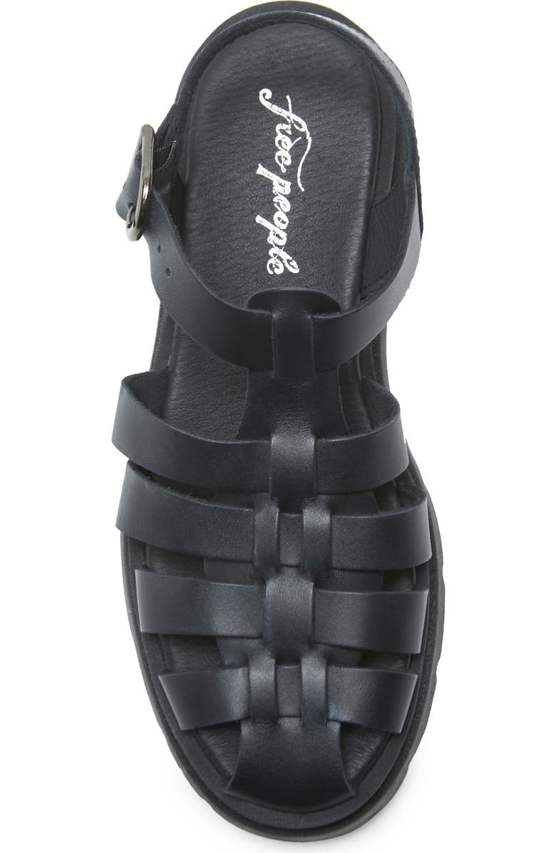 Free People Delaney Fisherman Platform Sandal, Alternate, color,