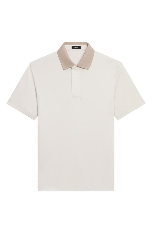 Theory Kayser Anemone Milano Polo In White