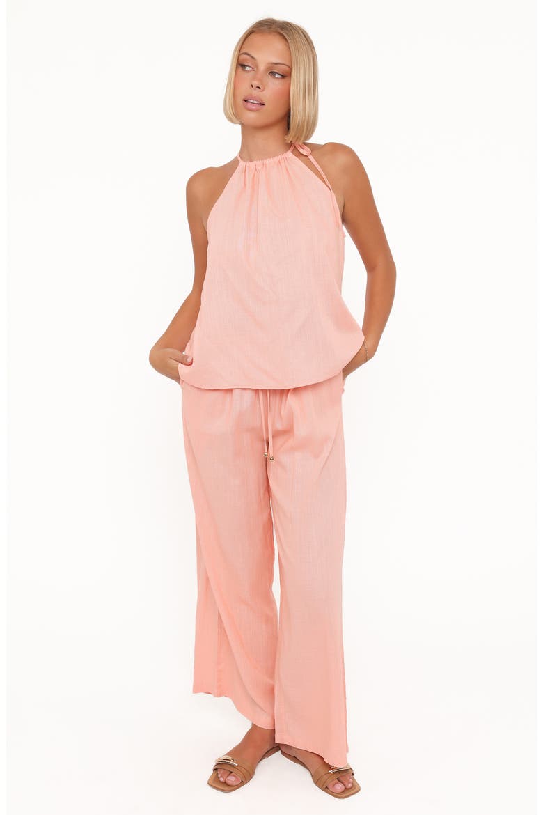 Wren Wide Leg Drawstring Pants, Alternate, color, PINK