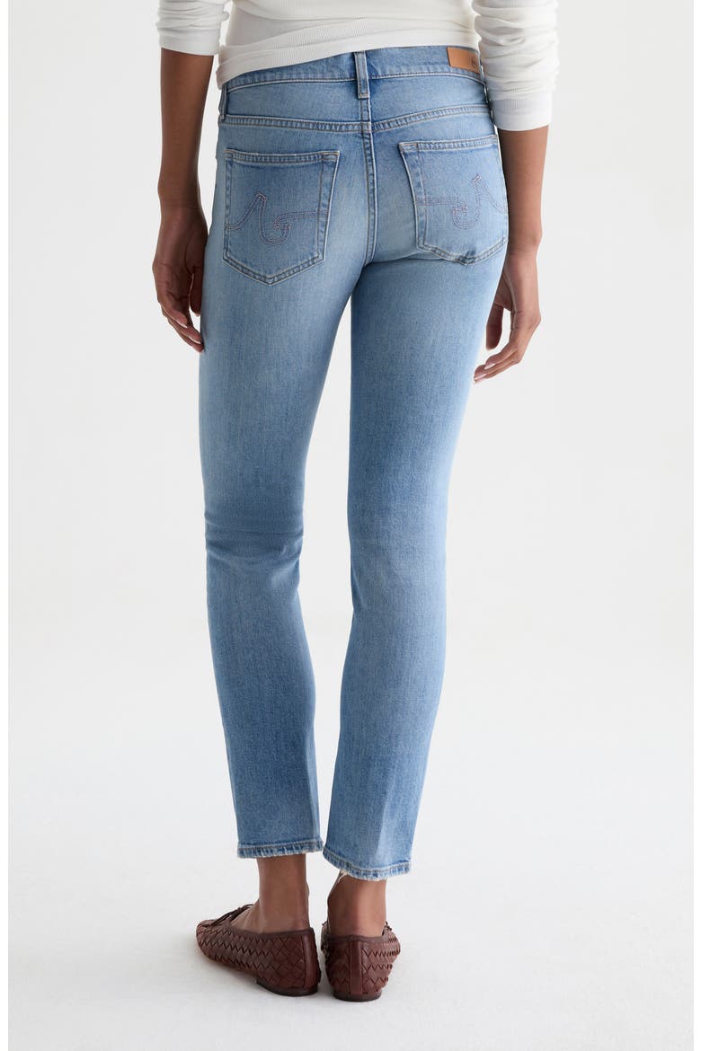 Prima Low Rise Ankle Cigarette Jeans, Alternate, color, SOLERA