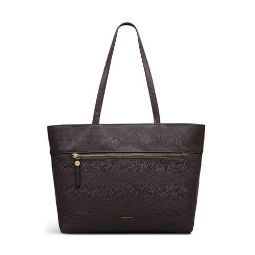 Radley Fountain Road Medium Ziptop Tote Bag In Gray