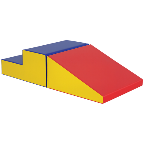 2-Piece Climb and Crawl Foam Playset, Indoor Play
