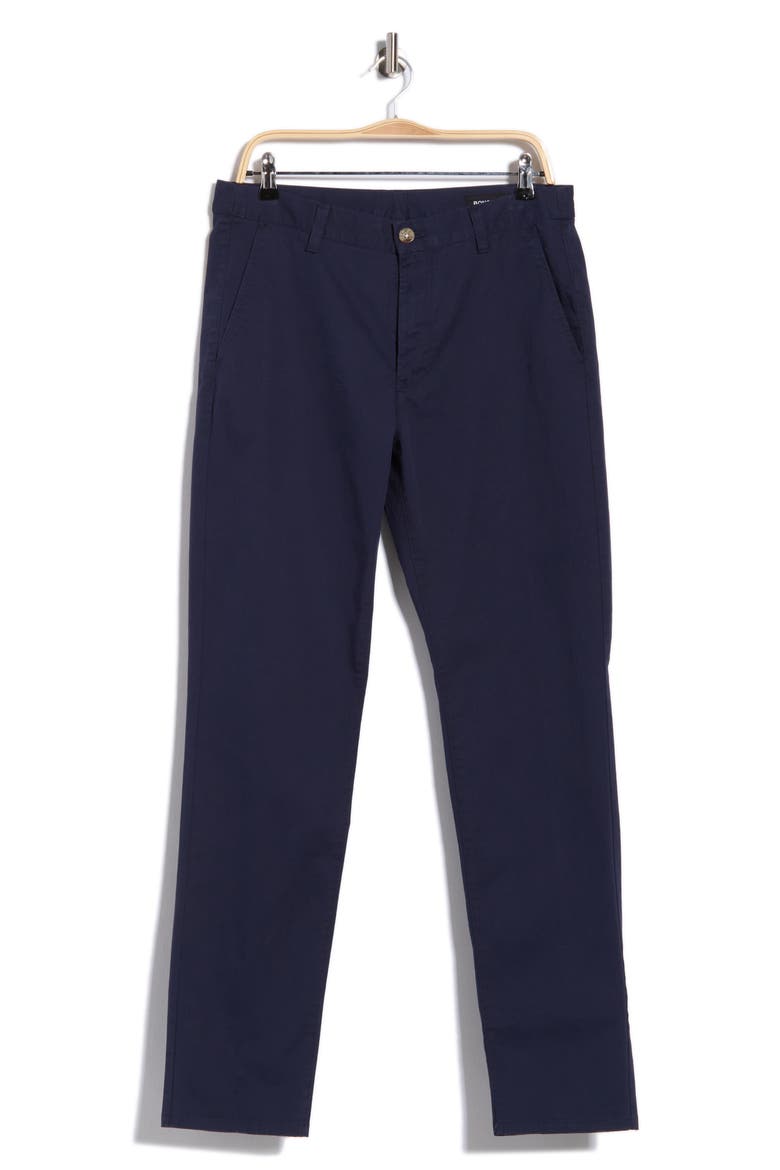 Signature Stretch Cotton Chinos, Main, color, DARK NAVY