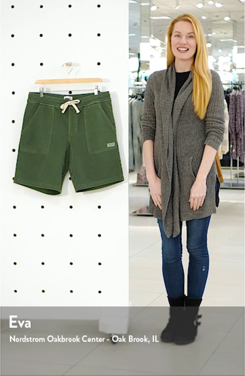 Big Bear Drawstring Fleece Walk Shorts, sales video thumbnail