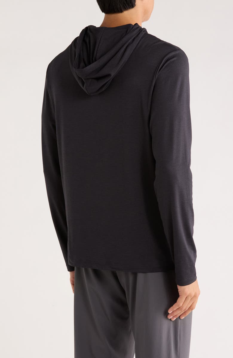 Z by Zella Energy Pullover Hoodie, Alternate, color, Black Caviar