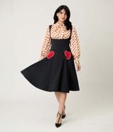 Unique Vintage Amma Swing Skirt
