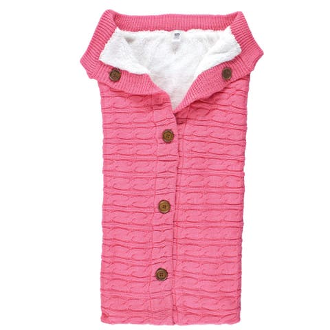 Fluffy Knitted Baby Lounge Stroller Wrap Sack