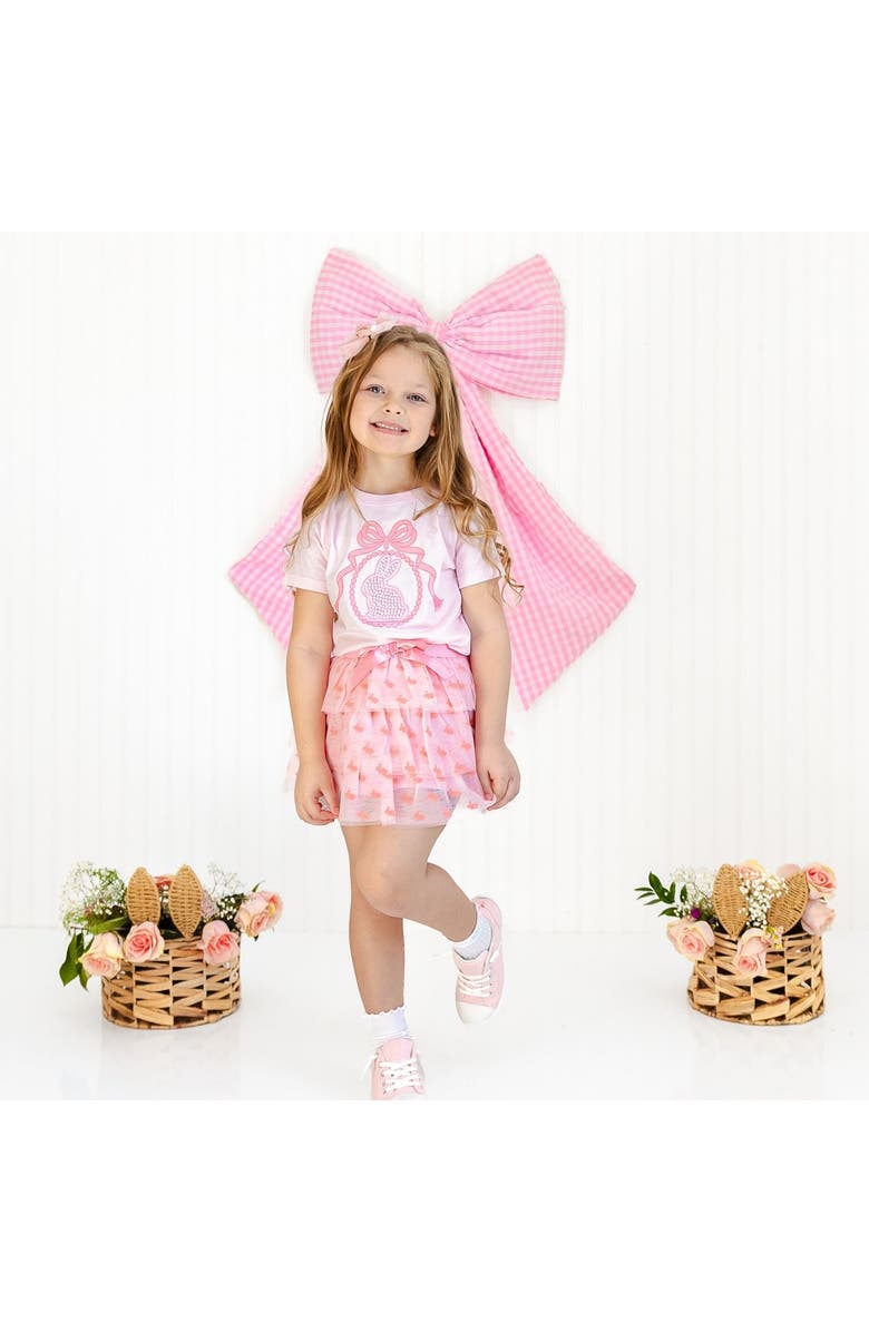 Sweet Wink Honey Bunny Easter Tiered Tutu, Alternate, color, Pink