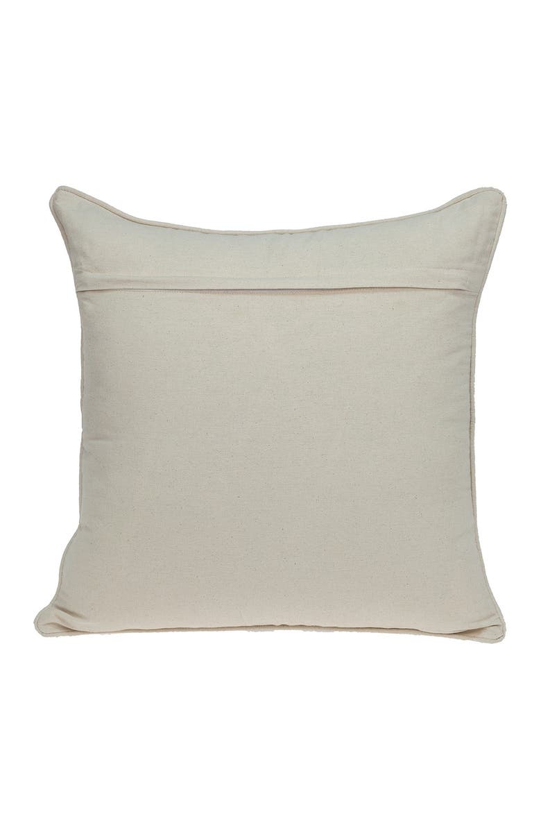 PARKLAND COLLECTION Andy Transitional Ivory Throw Pillow, Alternate, color, Ivory