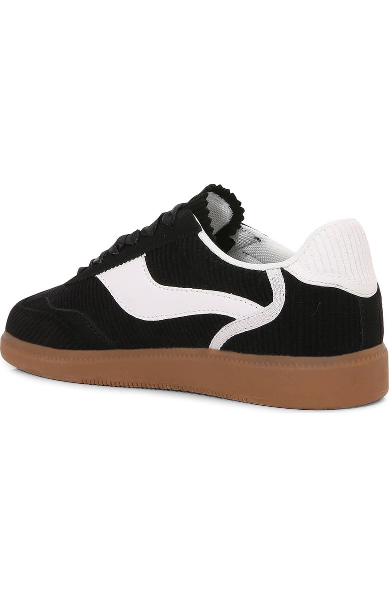 BERNESS Corduroy Lace Up Sneaker, Alternate, color, Black
