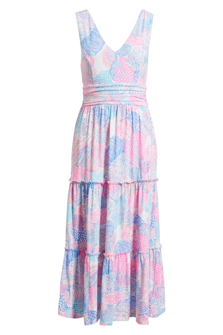 Skylar Midi Dress, Alternate, color, MULTI ROAR OF THE SEAS