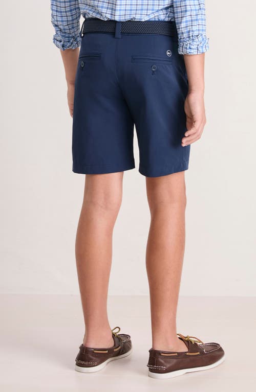Vineyard Vines Kids' On-the-go Performance Shorts In Blue