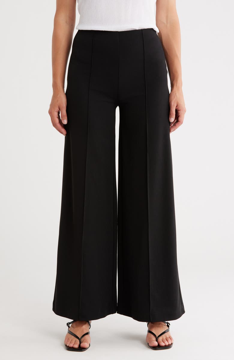 BY DESIGN Galaxy Wide Leg Pants, Main, color, New Black