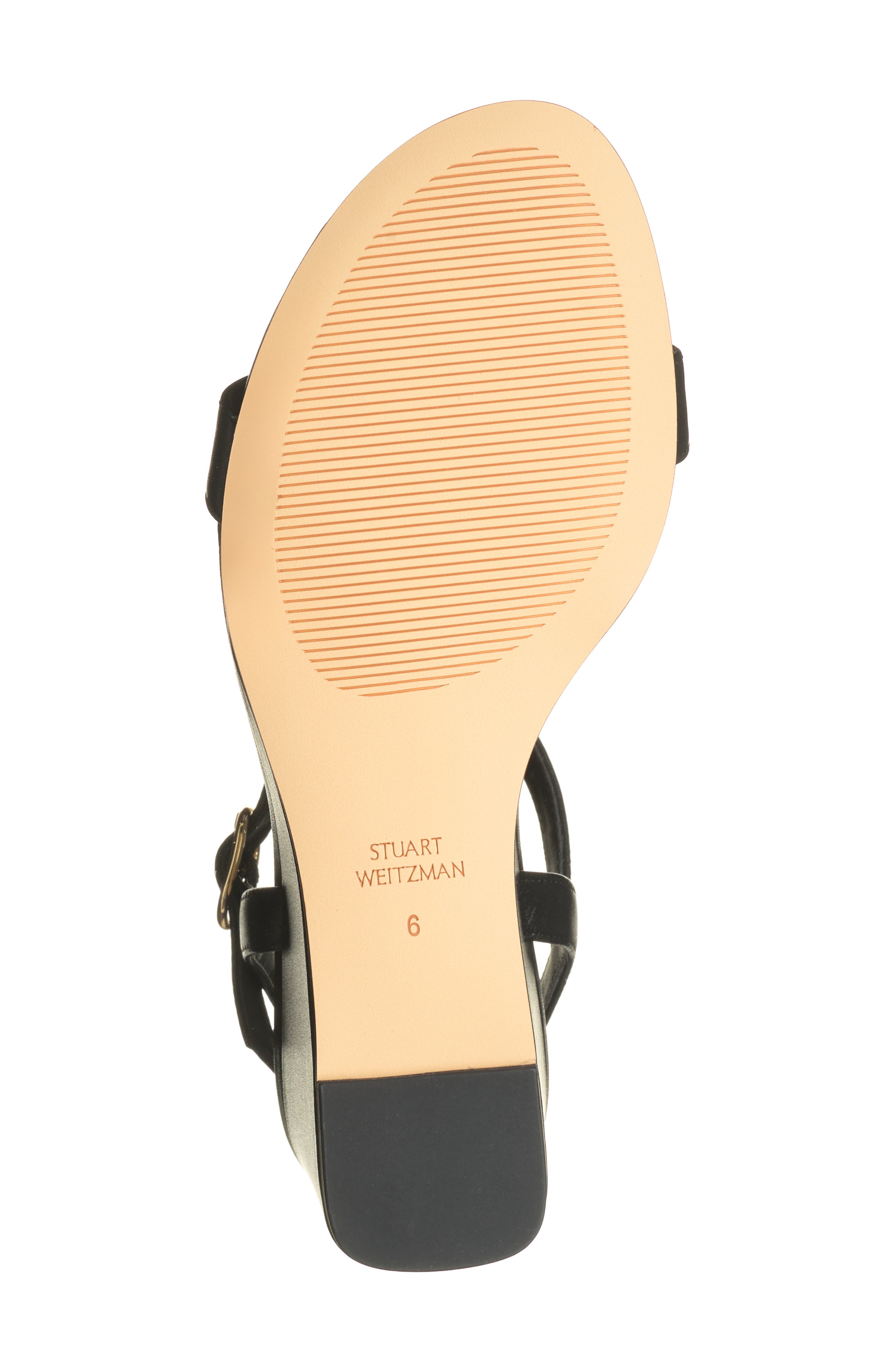 Dancer 75 Wedge Sandal, Alternate, color, BLACK