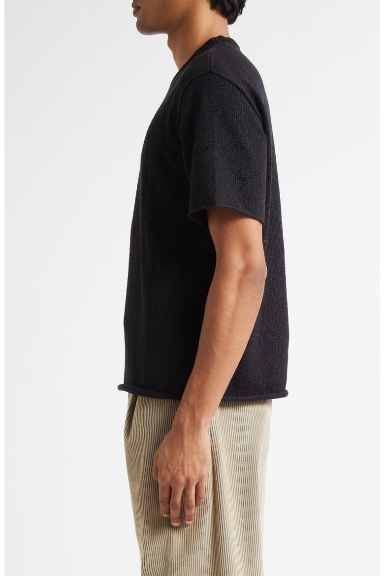 Nora Lite Short Sleeve T-Shirt, Alternate, color, BLACK