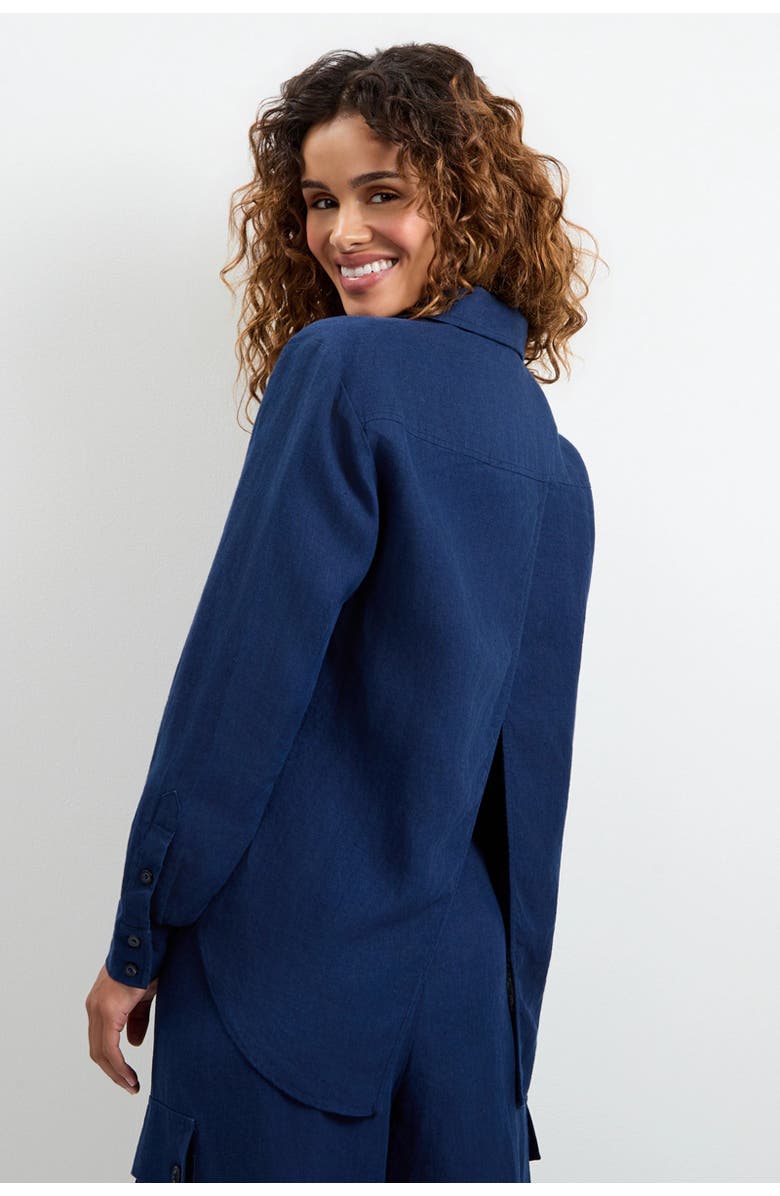 Trina Turk Barona Top, Alternate, color, Ink