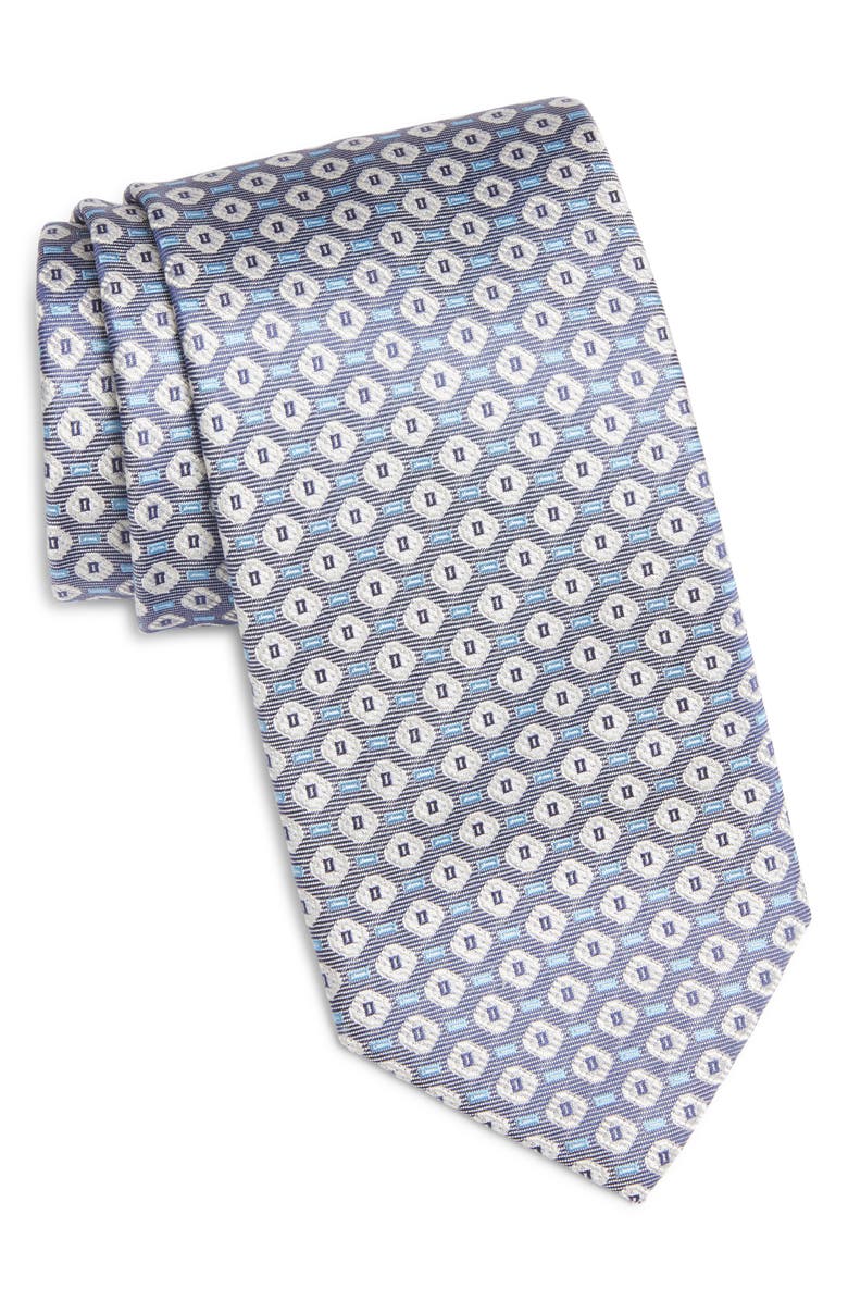 Canali Medallion Silk Tie, Main, color, 
