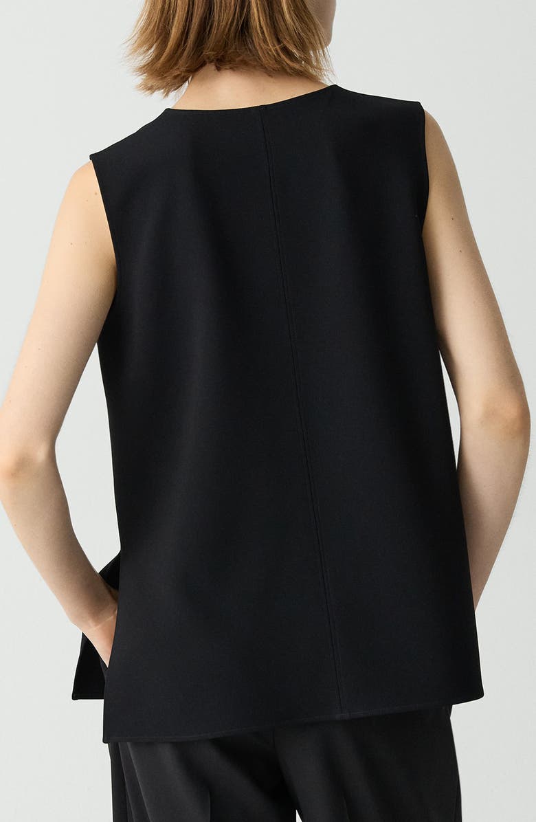 Theory Admiral Side Slit Tank, Alternate, color, 