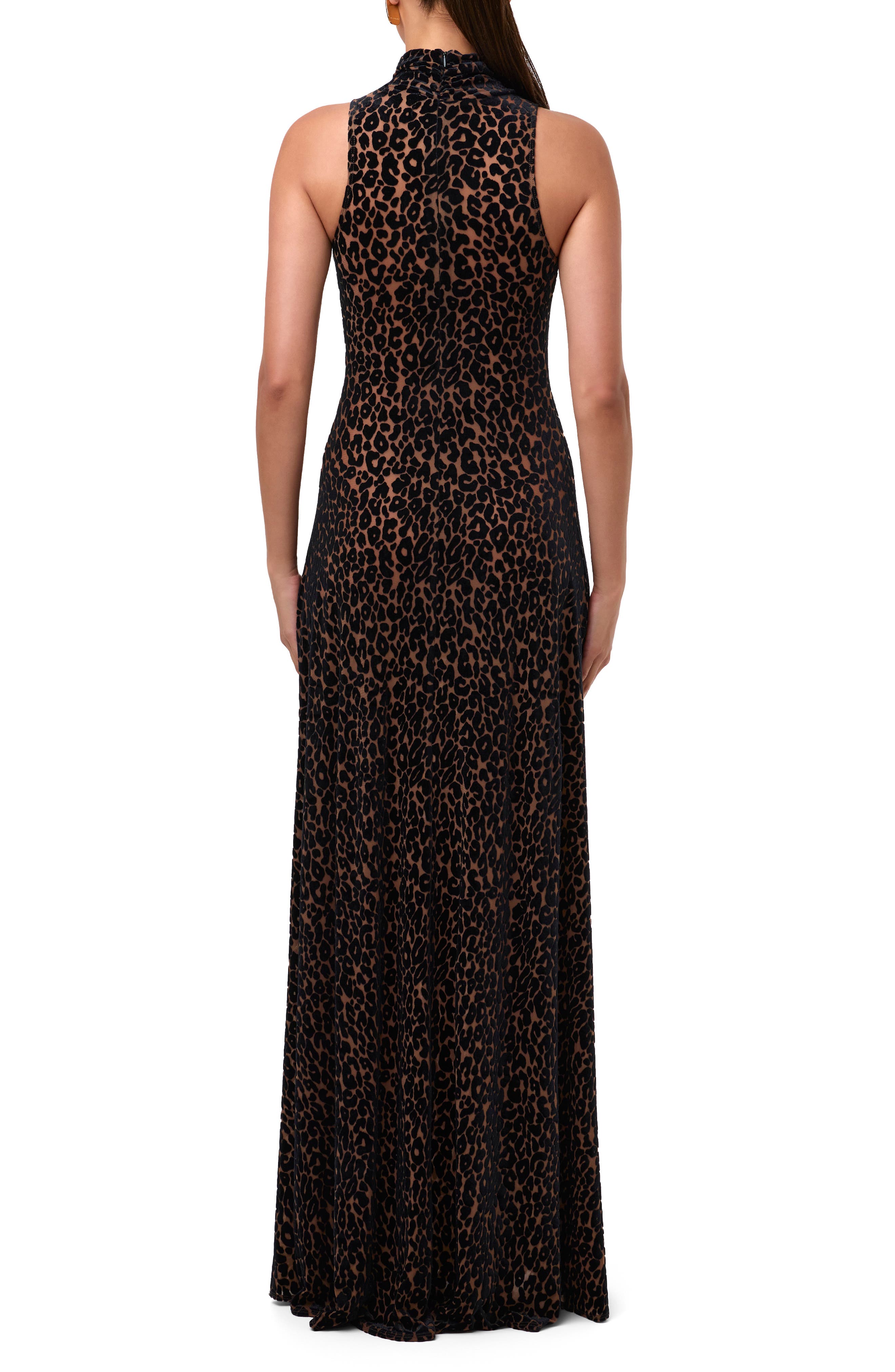 Burnout Sleeveless Maxi Dress - image 2