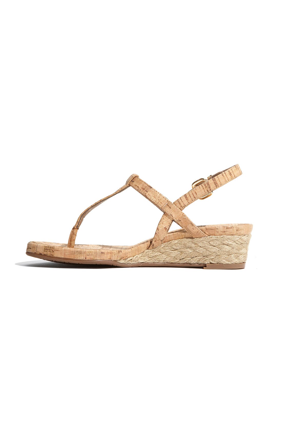 'Kaffle' Wedge Sandal, Alternate, color, NATURAL