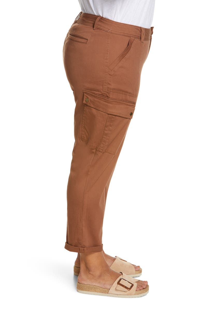 Wit & Wisdom 'Ab'Solution Roll Cuff Stretch Utility Pants, Alternate, color,