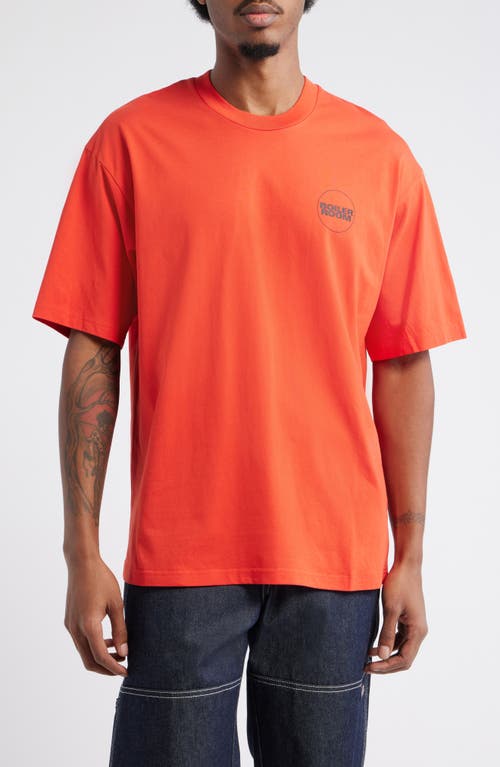 Boiler Room Core Logo Graphic T-shirt In Orange