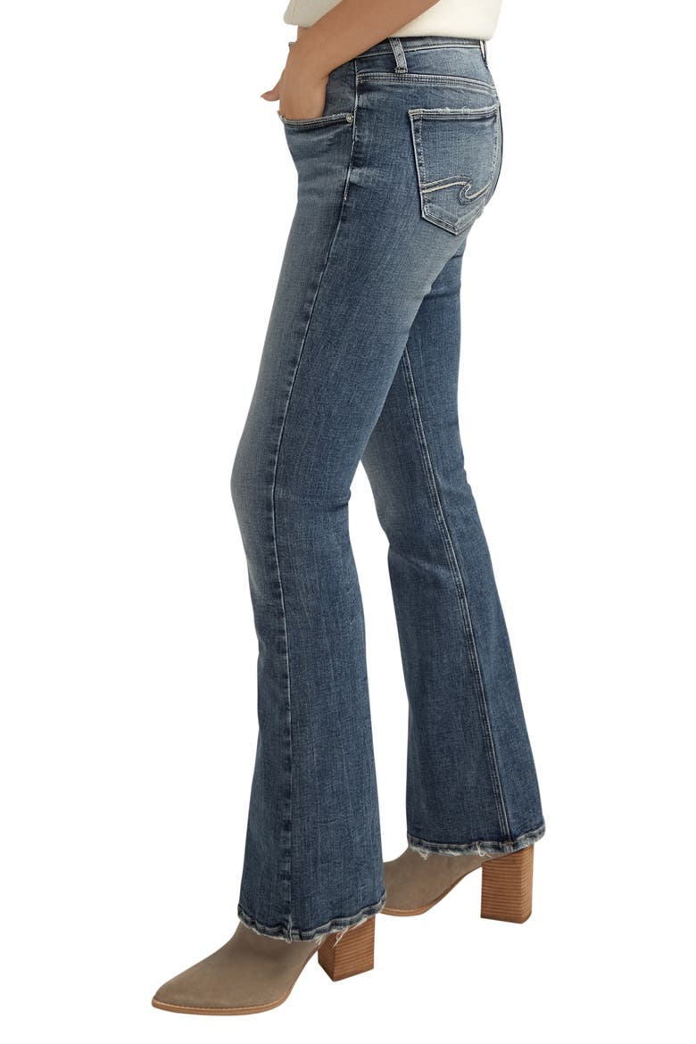 Suki Curvy Mid Rise Bootcut Jeans, Alternate, color, INDIGO