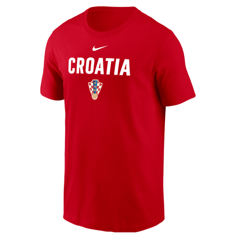 Men's Nike Red Croatia National Team 2026 Core T-Shirt