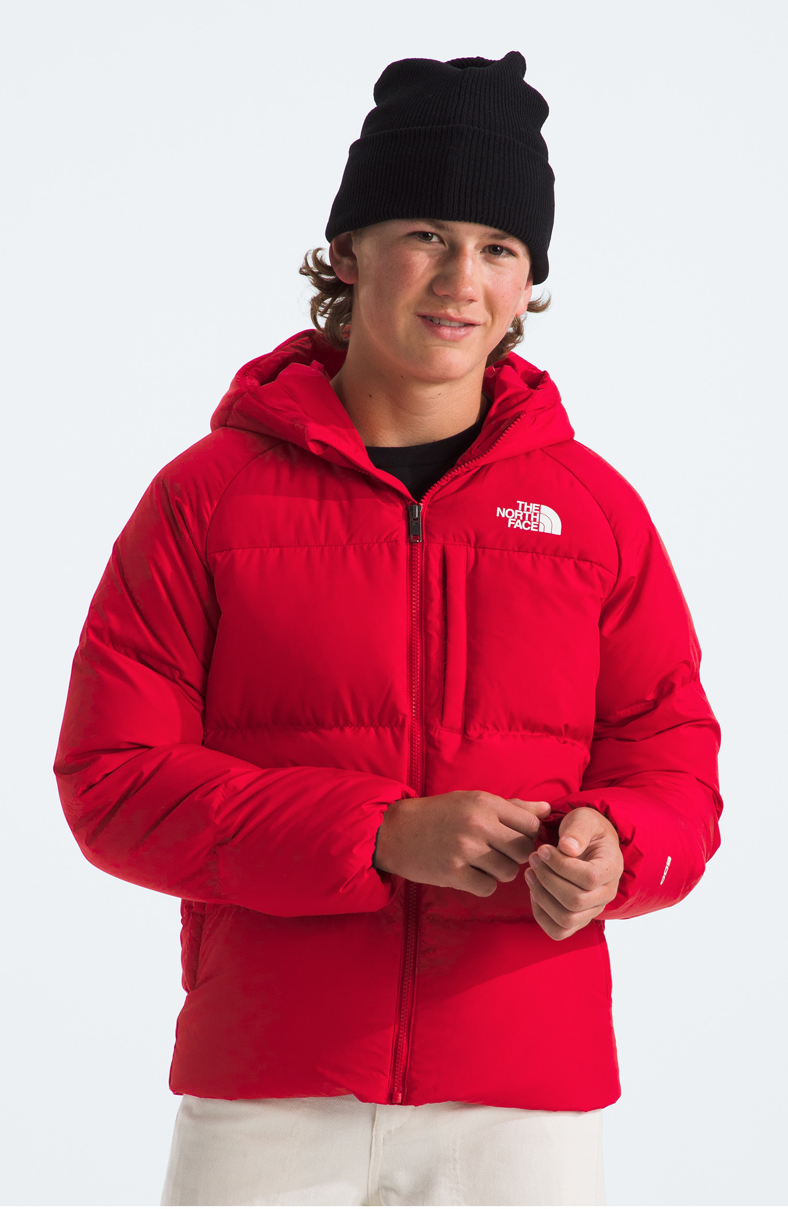 Kids' North 600-Fill-Power Down Hooded Jacket (Men) | Nordstrom