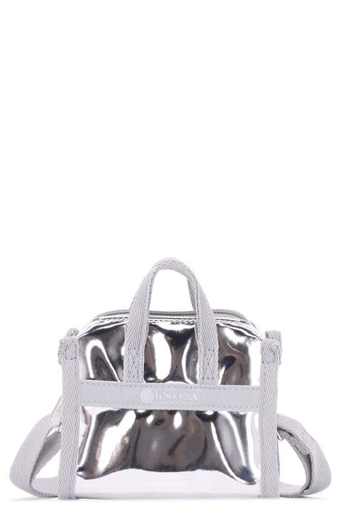 Mirror Micro Top Handle Bag